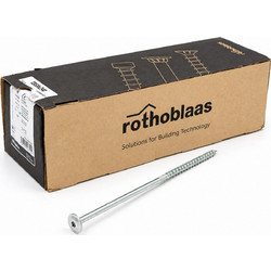 Ξυλόβιδα Torx Γαλβανιζέ με Φρεζάτη Κεφαλή Rothoblaas HBS 6 x 200 mm