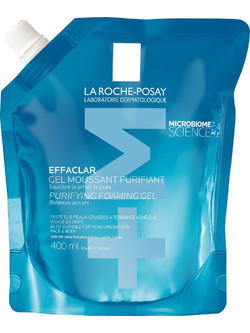 La Roche-Posay Effaclar +M Purifying Foaming Refill Gel Καθαρισμού Προσώπου για Ακμή 400ml