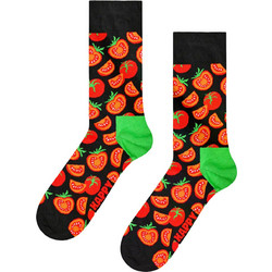Happy Socks Tomato Ανδρικές Κάλτσες Μαύρες