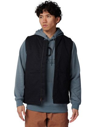 Fox Racing Source Sherpa Αμάνικο Ανδρικό Μπουφάν Μαύρο 31653-001