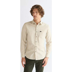 Wrangler Regular One Pocket Shirt Ανδρικό Πουκάμισο Κανονική Γραμμή Μπεζ 112386953