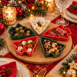 ΕΤΑΖΈΡΕΣ & ΟΡΝΤΕΒΙΈΡΕΣ SERVING SET EH 6PCS XMAS TREE 278000980