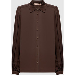 TWINSET Γυναικείο Πουκάμισο Καφέ 262TT2490-11946