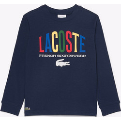 Lacoste Παιδικό T-Shirt Κοντομάνικο Dark Blue 3TJ0997-166