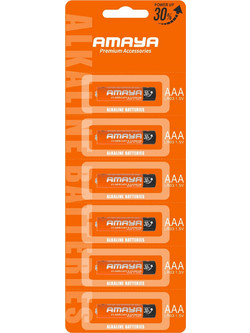 Αλκαλικές Μπαταρίες 1.5V AA AMAYA LR06 6 τεμ