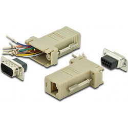 Αντάπτορας Digitus Rs 232 Db9 Rj45 Modular Db9 M Rj45 F AK-610517-000-I