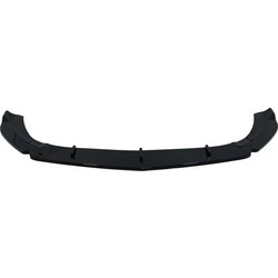 Μπροστινό Spoiler Για Mercedes-Benz A-Class W177 18-23 Hatchback Sedan Amg Line Γυαλιστερό Μαύρο V2 3 Τεμάχια