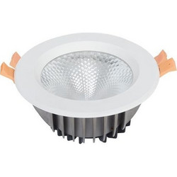 ΦΩΤΙΣΤΙΚΟ ΧΩΝΕΥΤΟ LED 10W 3CCT Φ90 ΛΕΥΚΟ PRO