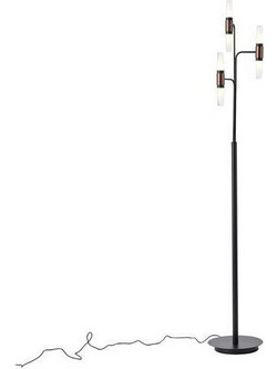 ΦΩΤΙΣΤΙΚΟ ΕΠΙΔΑΠΕΔΙΟ LED 18W 1080Lm 3000K Φ250mm ΑΛΟΥΜΙΝΙΟ ΜΑΥΡΟ-ΧΡΥΣΟ ARTE ILLUMINA VELAS