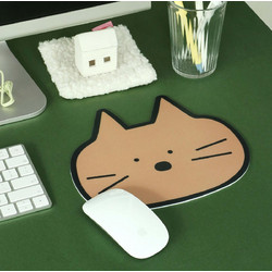 Doodle Mouse Pad - Colorful 05 Cheese Cat