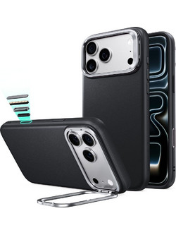 ESR Atelier Magnetic Kickstand Θήκη iPhone 18 Pro Max / iPhone 17 Pro Max Black