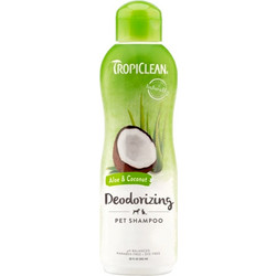 TROPICLEAN DEODORIZING SHAMPOO ΑΛOΗ KAI ΚΑΡYΔΑ 592ml