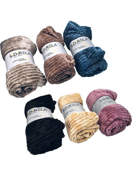 Sidirela Κουβέρτα Fleece Cocoon 200x220cm - Super Soft Blanket-E-0969-133179