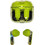 Jazz J5 Ακουστικά Bluetooth Earbud Green
