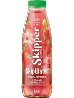 Νερό με Γεύση Φράουλα & Ιβίσκο Skipper Zuegg 500ml