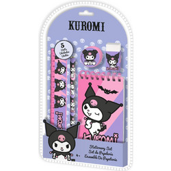 Hello Kitty Kuromi Σετ Σχολικών Ειδών 5 τεμ