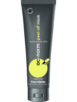 Frezyderm Ac-Norm Peel-Off Μαύρη Μάσκα Προσώπου για Καθαρισμό Ακμή Μαύρα Στίγματα & Αντιγήρανση με Άνθρακα 50ml