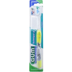 Gum Technique Compact 493 Medium Οδοντόβουρτσα Κίτρινη