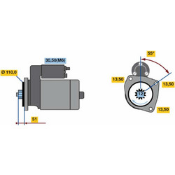 Bosch Μίζα - 0 001 241 119