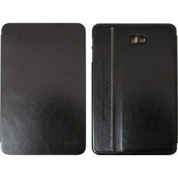 Kakusiga Leather Book Cover Black (Galaxy Tab E 9.7")
