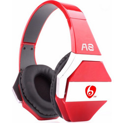 Ovleng OV-A8 Ασύρματα Bluetooth Ακουστικά Over Ear Κόκκινα