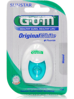 Gum Original White 2040 Κερωμένο Οδοντικό Νήμα 30m