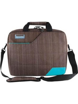 Modecom Montana Τσάντα Laptop Ώμου 15.6" Brown