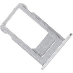 iPhone 6S Plus Sim Tray in Silver (Bulk)