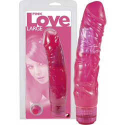 You2Toys Love Large Ρεαλιστικός Δονητής Δονητής Jelly 22cm Ροζ