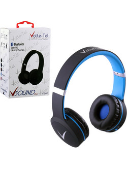 Volte-Tel VT900 Ενσύρματα & Ασύρματα Bluetooth Ακουστικά Over Ear Μπλε