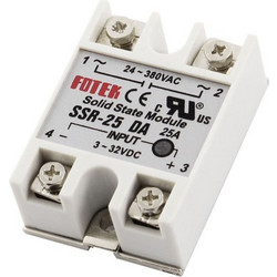 SSR-25DA SSR Solid-state Solid State Relay 25A Output AC24-380V