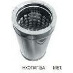 TechnometalHellas Ηχοπαγίδα Φ180-230 Ανοξείδωτη (ΙΝΟΧ) Διπλού Τοιχώματος Με Μόνωση Ηχοπαγίδα Φ180-230