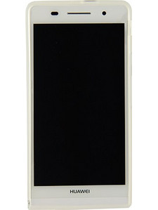 Θήκη Huawei για P6 Back cover TPU Transparent White original