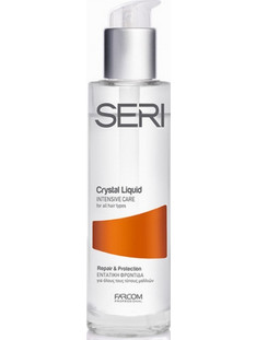 Farcom Seri Crystal Liquid Intensive Care Serum Serum Μαλλιών για Φριζάρισμα & Ψαλίδα 100ml