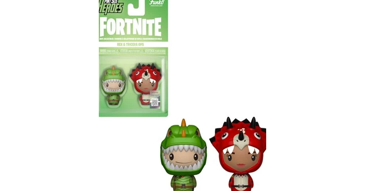  Funko Pint Sized Heroes: Fortnite a - Rex & Tricera