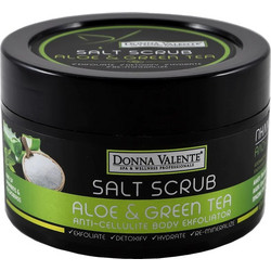 Donna Valente Aloe Drops Salt Scrub Σώματος 600gr