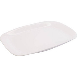 ΠΙΑΤΕΛΑ BORMIOLI ROCCO PARMA ΛΕΥΚΟ 24Χ34CM
