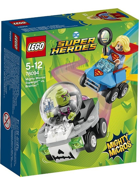 Lego DC Super Heroes Mighty Micros Supergirl vs. Brainiac για 5-12 Ετών 76094
