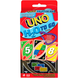 Mattel UNO H2O To Go Επιτραπέζιο Παιχνίδι για 7+ Ετών για 2-6 Παίκτες