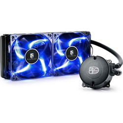 Deepcool Maelstrom 240T Blue Υδρόψυξη CPU 120mm Μπλε για Socket AM2 / AM2+ / AM3 / AM3+ / FM1 / FM2 / 115x / 1366 / 2011 2011-3 / FM2+