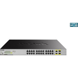 D-Link DGS-1026MP Unmanaged L2 Switch με 24 Θύρες Ethernet 1Gbps και 2 SFP Θύρες