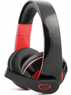 Esperanza Condor EGH300 Gaming Headset Over Ear Black Red