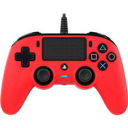Nacon Compact Wired Controller PS4 Red
