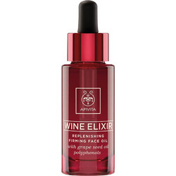 Apivita Wine Elixir Replenishing Firming Αντιγηραντικό Ενυδατικό Λάδι Προσώπου με Βιταμίνη E 30ml