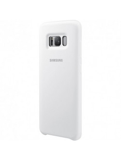 Samsung Silicone Cover White (Galaxy S8)