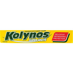 Kolynos Super White Οδοντόκρεμα για Λεύκανση 75ml