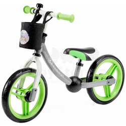 Kinderkraft 2Way Next Παιδικό Ποδήλατο Ισορροπίας Γκρι Lime