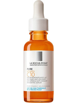 La Roche-Posay Pure Vitamin C10 Αντιγηραντικό Serum Προσώπου για Λάμψη με Βιταμίνη C & Οξυγόνο 30ml