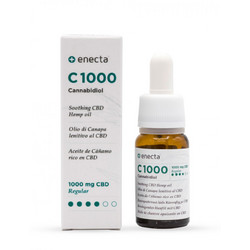 Enecta C 1000 Cannabidiol Soothing CBD Hemp Oil 10ml