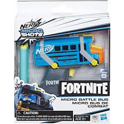 Hasbro Nerf Fortnite Microshots Blaster Micro Battle Bus Εκτοξευτής για 8+ Ετών